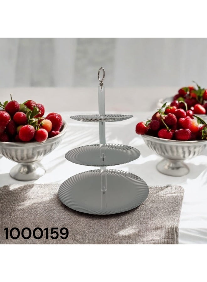 حامل مكسرات ثلاثة مستويا  دور كبير